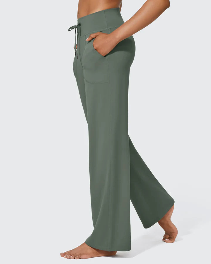 Haurelle EaseFlow™ – Wide Leg Lounge Pants