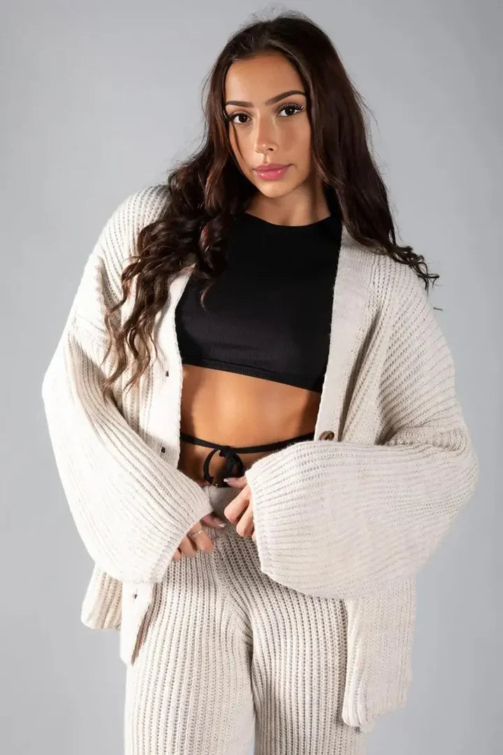 Haurelle SoftFlow™ – Cardigan Co-Ord Set