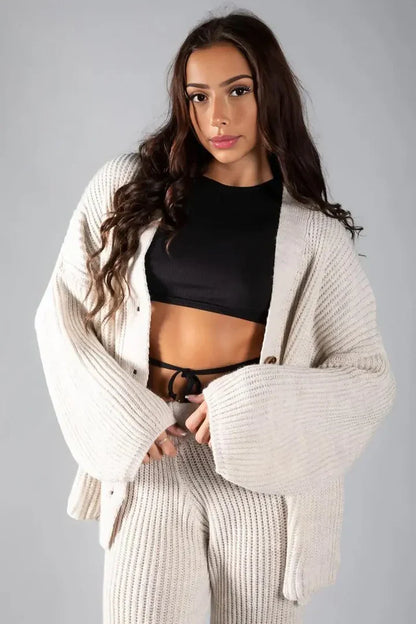 Haurelle SoftFlow™ – Cardigan Co-Ord Set