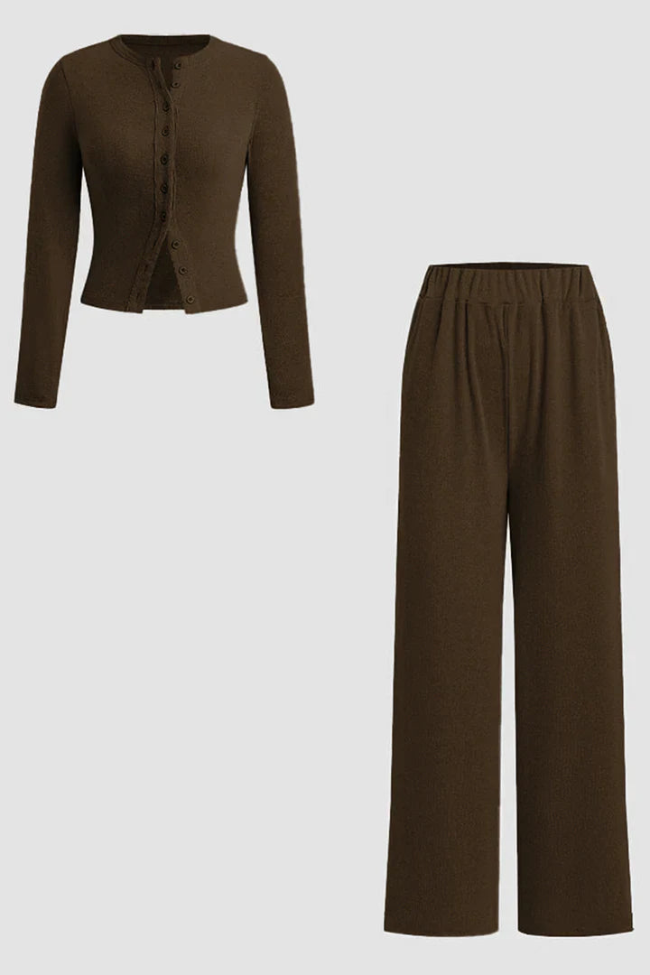 Haurelle SoftFlow™ – Wide Leg Co-Ord