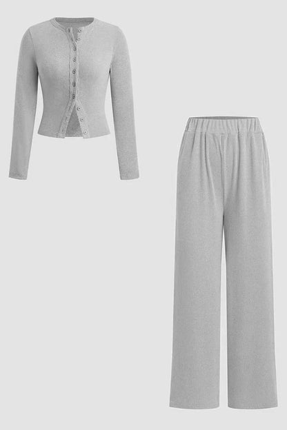 Haurelle SoftFlow™ – Wide Leg Co-Ord