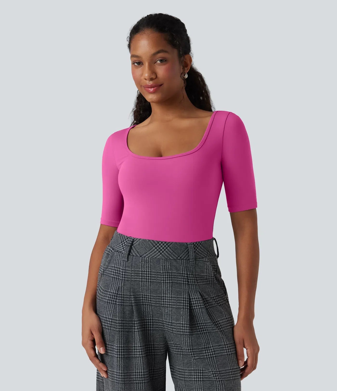 Haurelle Airy™ – Soft Touch V-Neck Shirt