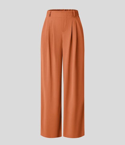 Haurelle Flex™ – Stretch High Waist Straight Leg Pants