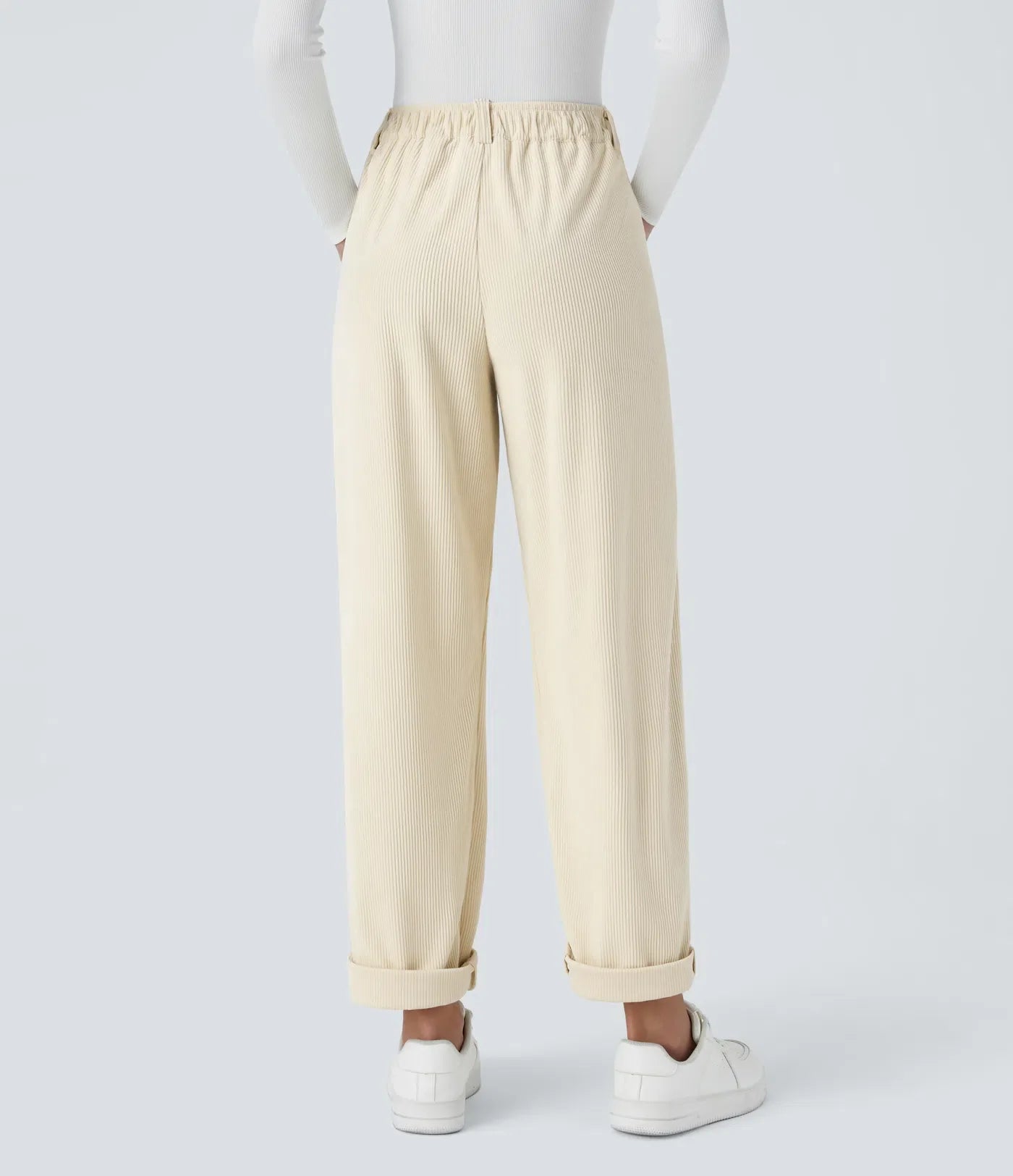 Haurelle Cord™ – Mid Rise Corduroy Pants