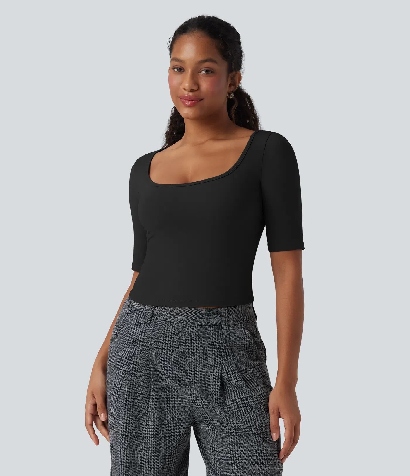 Haurelle Airy™ – Soft Touch V-Neck Shirt