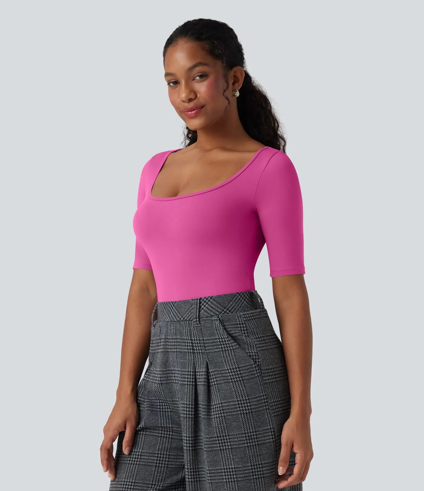 Haurelle Airy™ – Soft Touch V-Neck Shirt