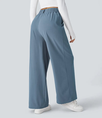Haurelle Flex™ – Stretch High Waist Straight Leg Pants