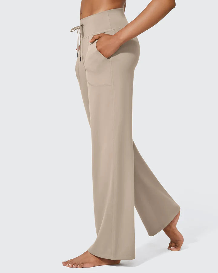 Haurelle EaseFlow™ – Wide Leg Lounge Pants