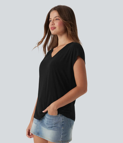 Haurelle Flex™ – Essential V-Neck Shirt