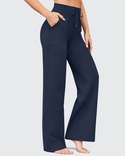Haurelle EaseFlow™ – Wide Leg Lounge Pants