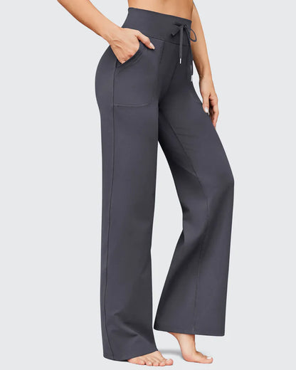 Haurelle EaseFlow™ – Wide Leg Lounge Pants