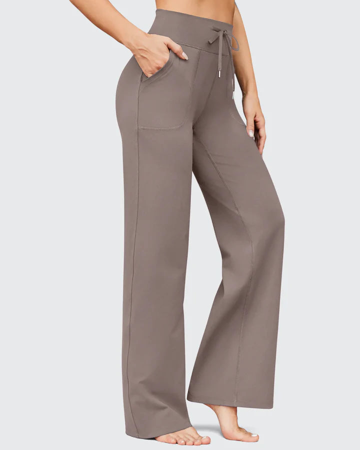 Haurelle EaseFlow™ – Wide Leg Lounge Pants
