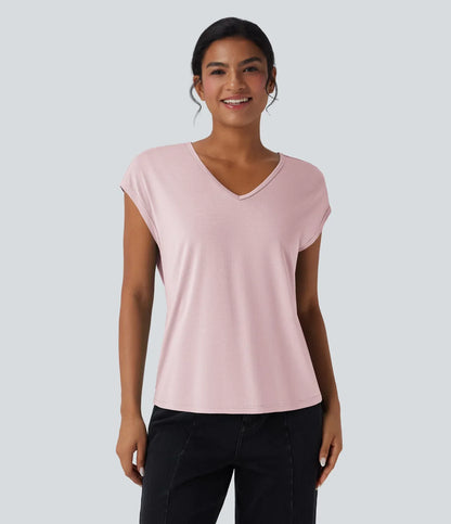 Haurelle Flex™ – Essential V-Neck Shirt