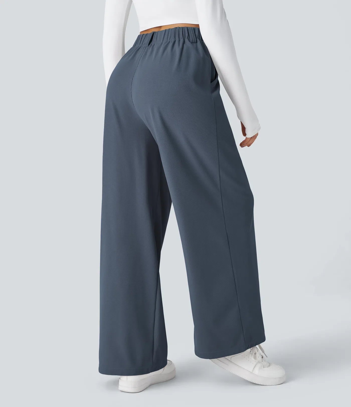 Haurelle Flex™ – Stretch High Waist Straight Leg Pants
