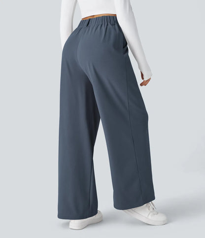 Haurelle Flex™ – Stretch High Waist Straight Leg Pants