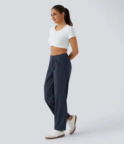 Haurelle Cord™ – Mid Rise Corduroy Pants
