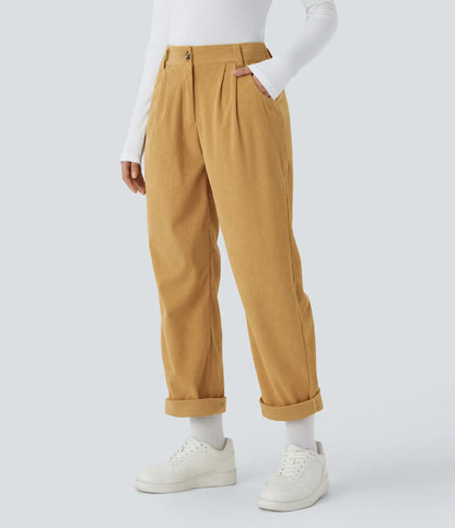 Haurelle Cord™ – Mid Rise Corduroy Pants