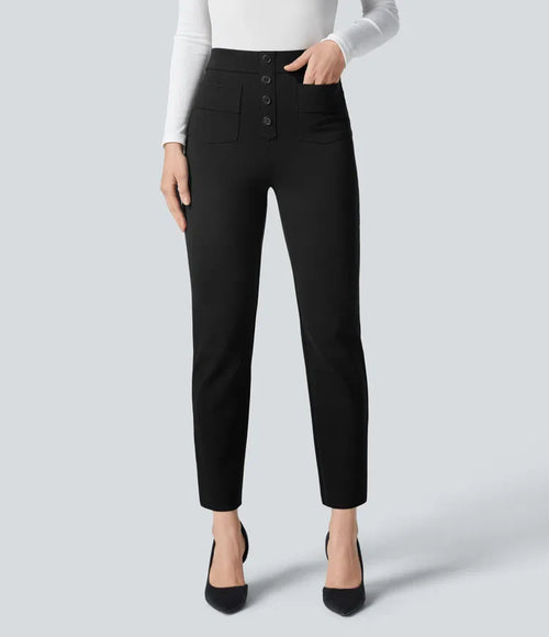 Haurelle Flex™ – High Waist Stretch Work Pants