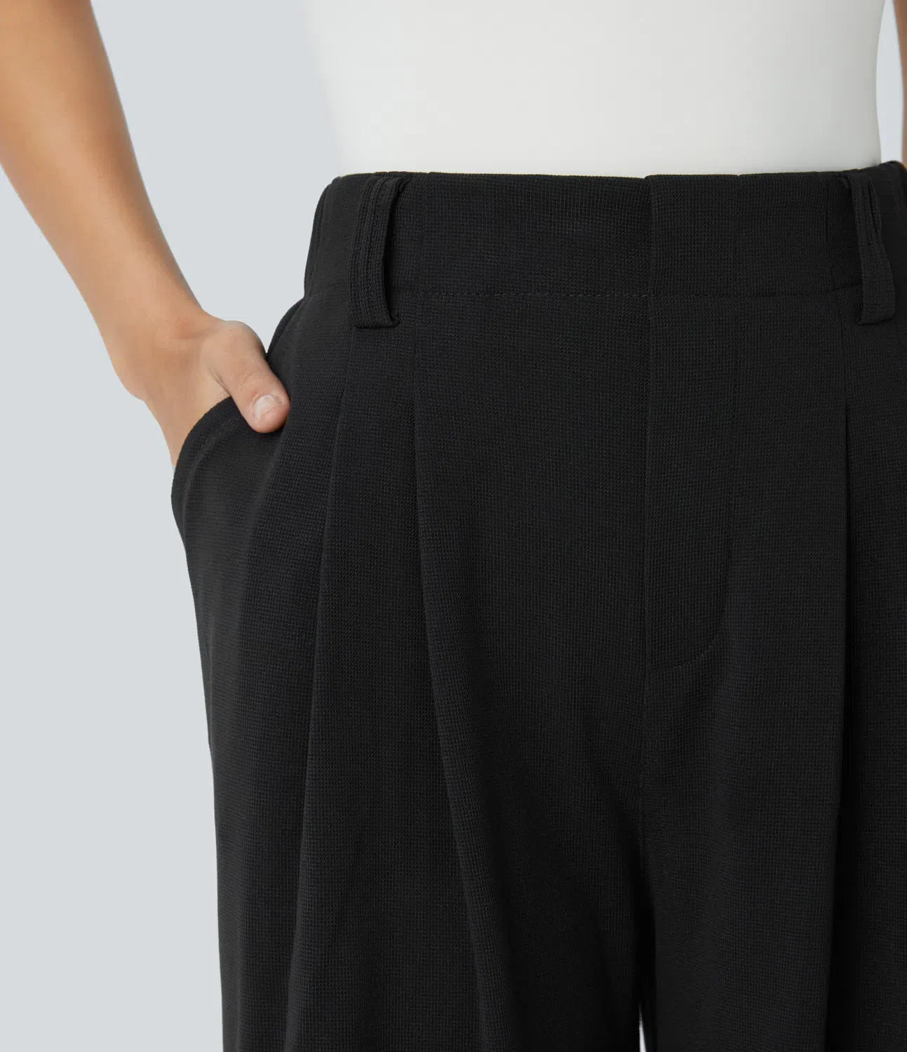 Haurelle Flex™ – Stretch High Waist Straight Leg Pants