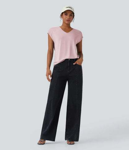 Haurelle Flex™ – Essential V-Neck Shirt