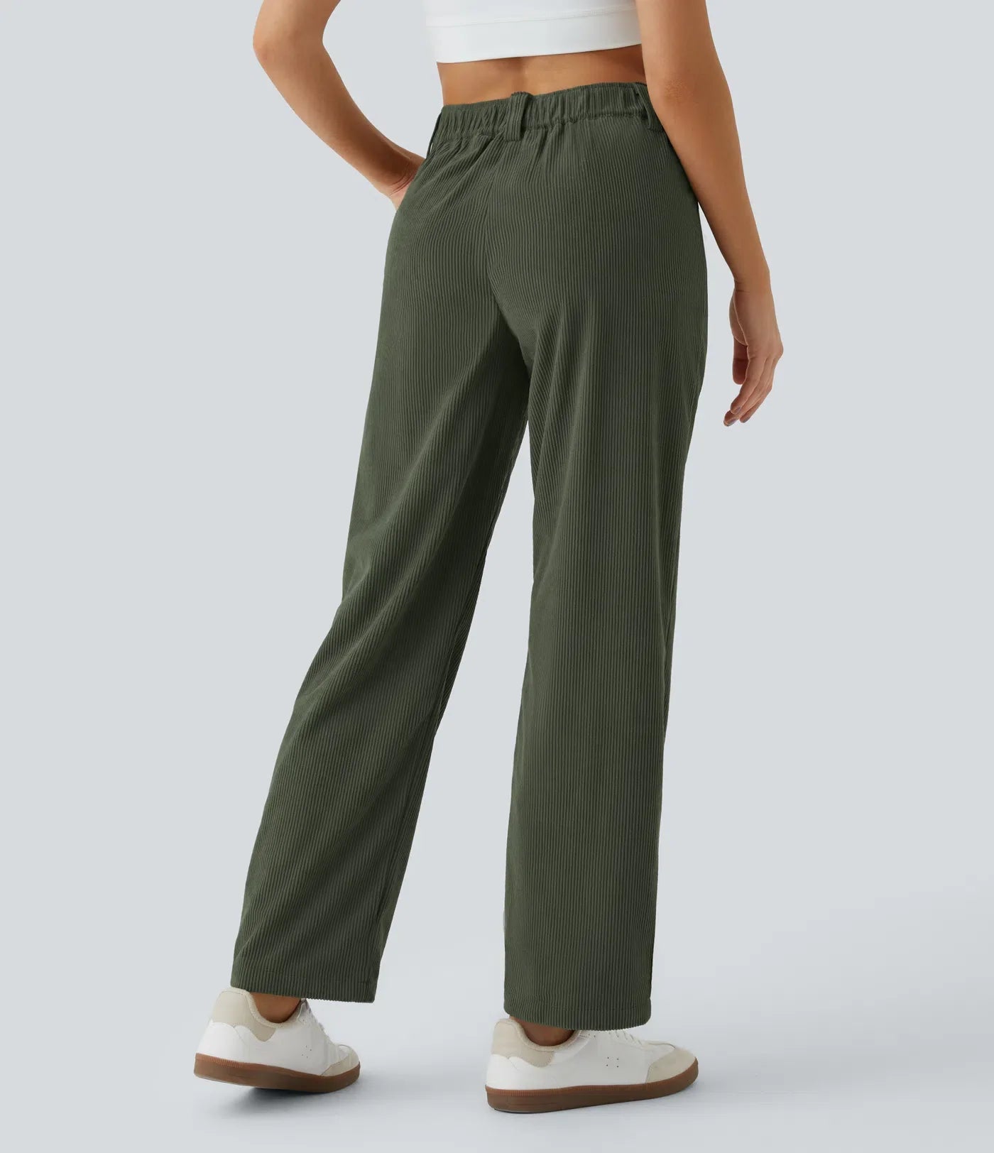 Haurelle Cord™ – Mid Rise Corduroy Pants