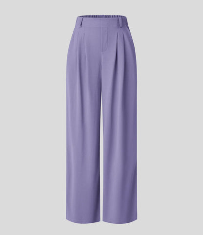 Haurelle Flex™ – Stretch High Waist Straight Leg Pants