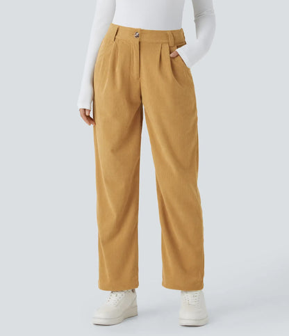 Haurelle Cord™ – Mid Rise Corduroy Pants