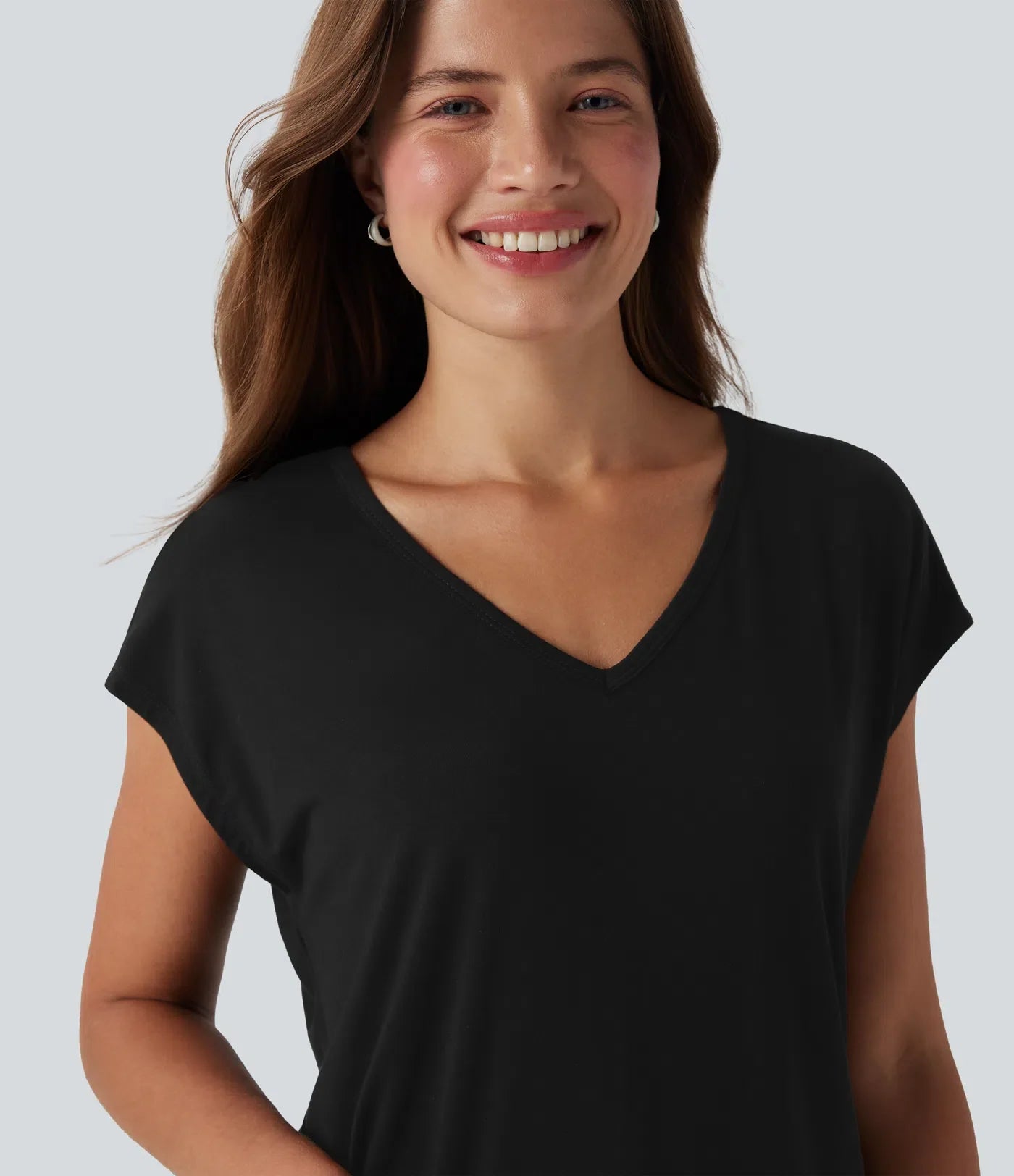 Haurelle Flex™ – Essential V-Neck Shirt