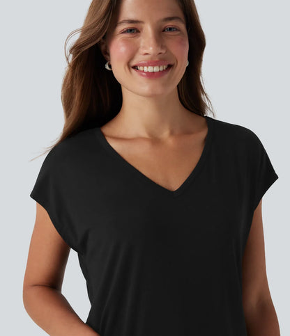 Haurelle Flex™ – Essential V-Neck Shirt