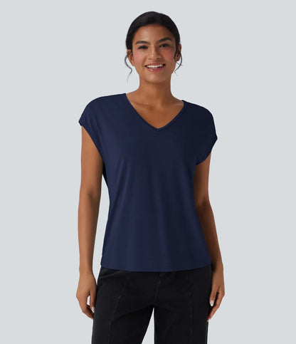 Haurelle Flex™ – Essential V-Neck Shirt