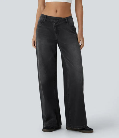 Haurelle Flex™ – Low Rise Stretch Utility Jeans