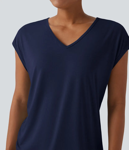Haurelle Flex™ – Essential V-Neck Shirt