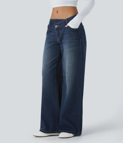Haurelle Flex™ – Low Rise Stretch Utility Jeans