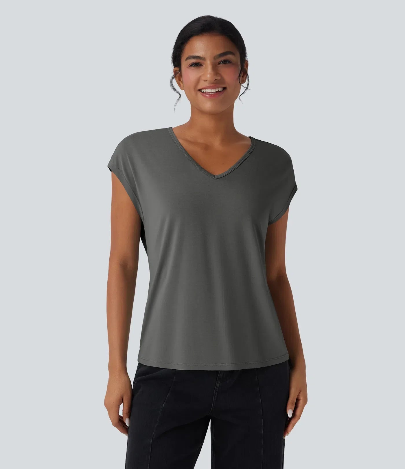 Haurelle Flex™ – Essential V-Neck Shirt