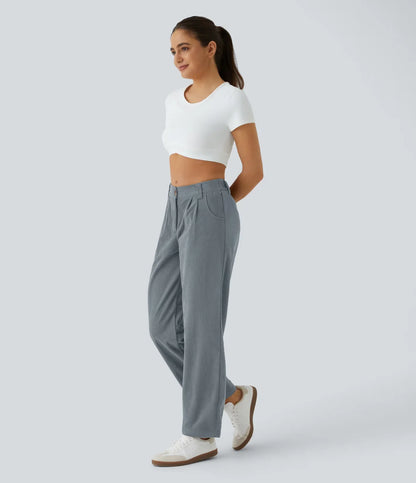 Haurelle Cord™ – Mid Rise Corduroy Pants