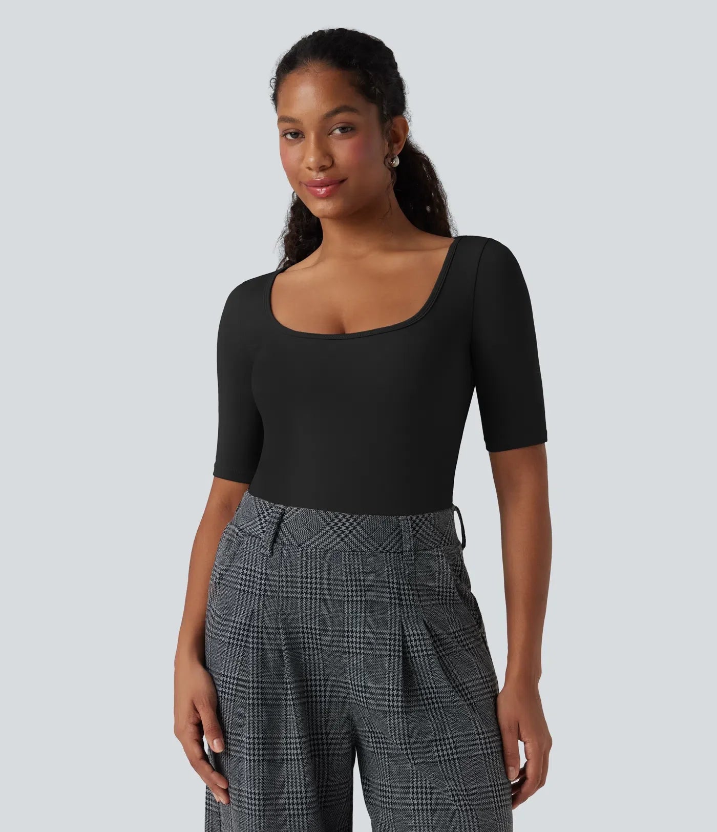Haurelle Airy™ – Soft Touch V-Neck Shirt