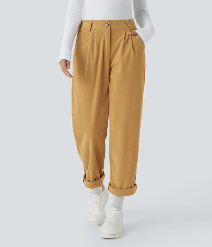 Haurelle Cord™ – Mid Rise Corduroy Pants
