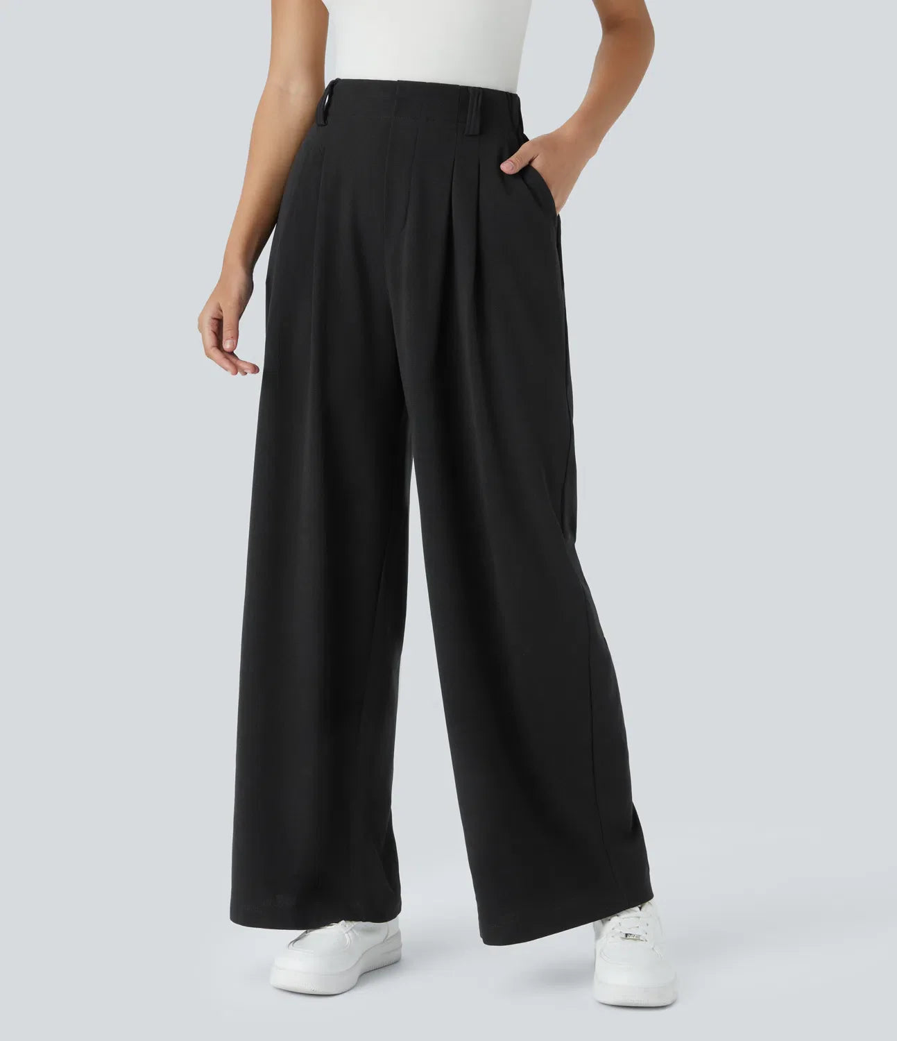 Haurelle Flex™ – Stretch High Waist Straight Leg Pants