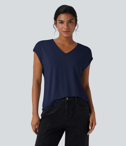 Haurelle Flex™ – Essential V-Neck Shirt