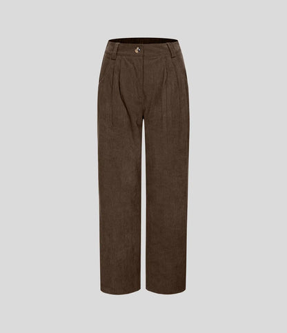 Haurelle Cord™ – Mid Rise Corduroy Pants