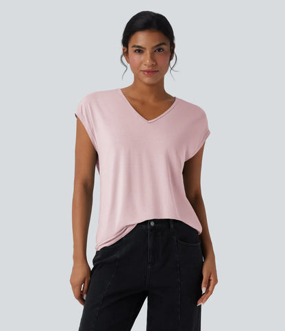 Haurelle Flex™ – Essential V-Neck Shirt