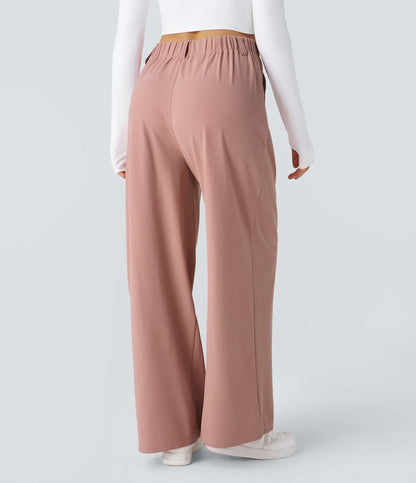 Haurelle Flex™ – Stretch High Waist Straight Leg Pants