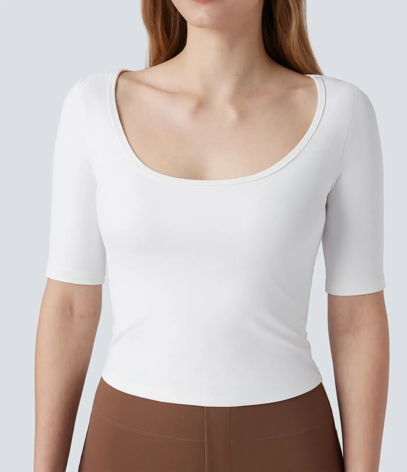 Haurelle Airy™ – Soft Touch V-Neck Shirt