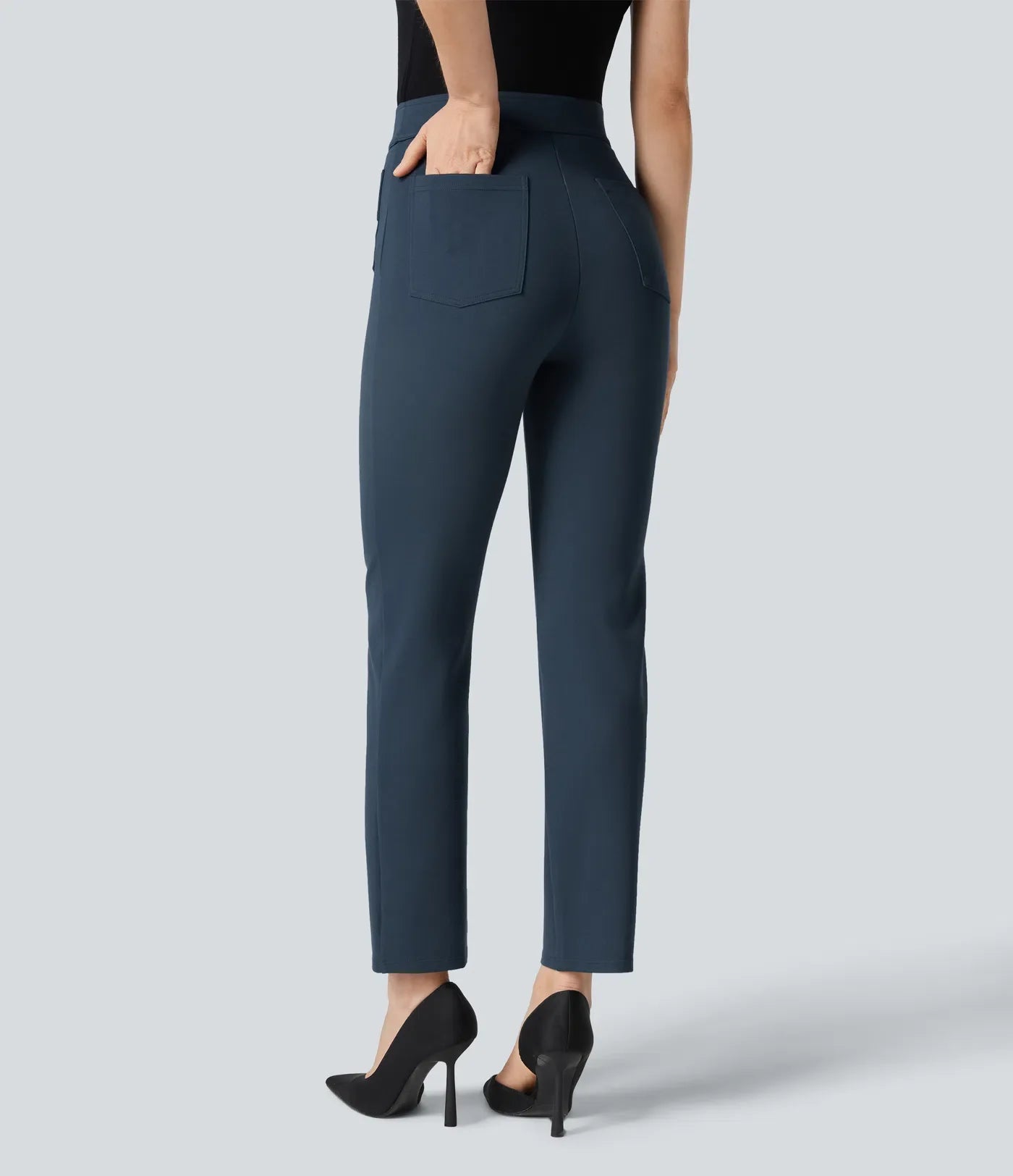 Haurelle Flex™ – High Waist Stretch Work Pants