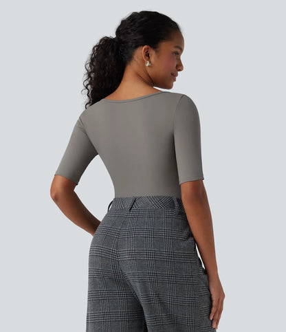 Haurelle Airy™ – Soft Touch V-Neck Shirt