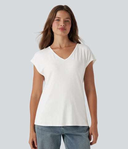 Haurelle Flex™ – Essential V-Neck Shirt