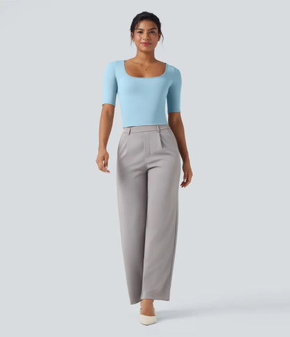 Haurelle Airy™ – Soft Touch V-Neck Shirt
