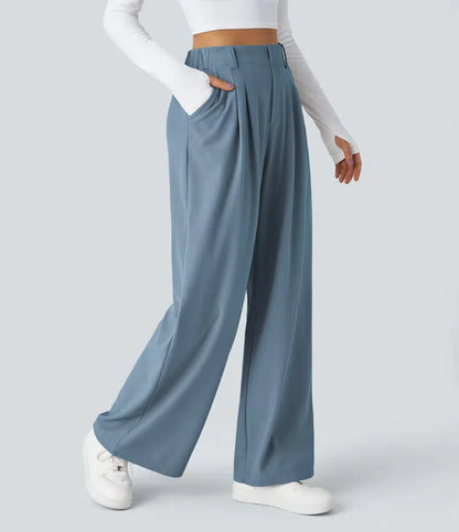 Haurelle Flex™ – Stretch High Waist Straight Leg Pants