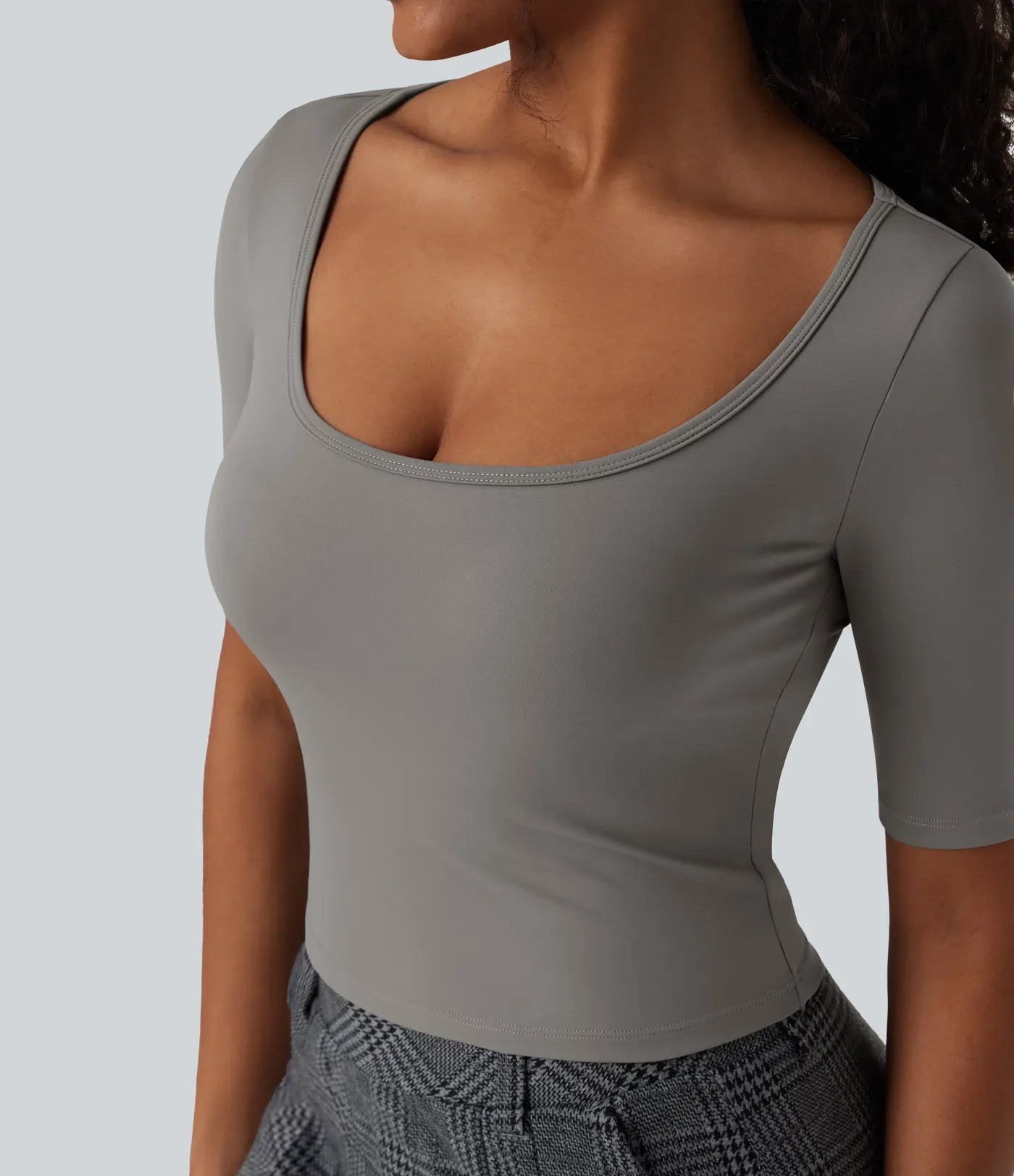 Haurelle Airy™ – Soft Touch V-Neck Shirt