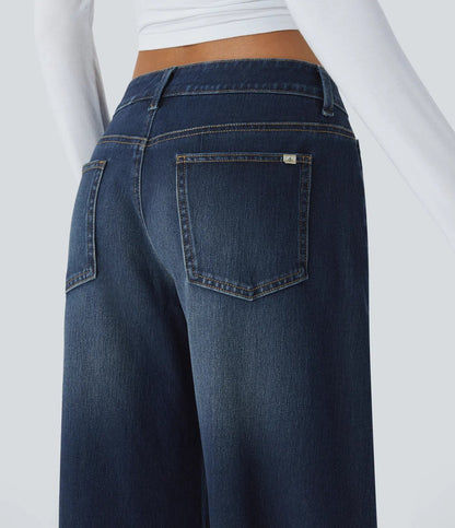 Haurelle Flex™ – Low Rise Stretch Utility Jeans